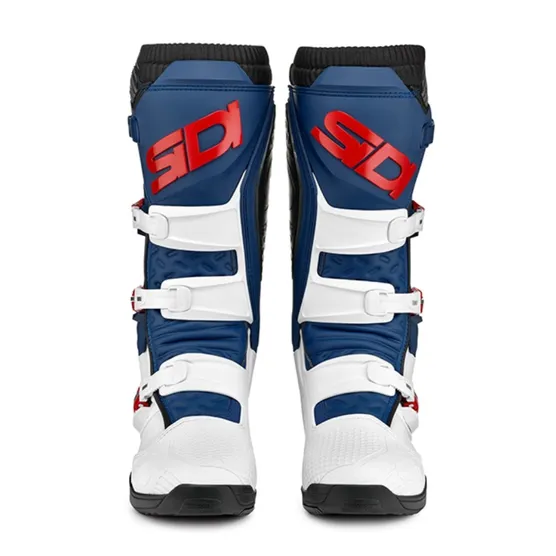 Sidi X-Power SC CE White Navy Red Motocross Boots - Image 6