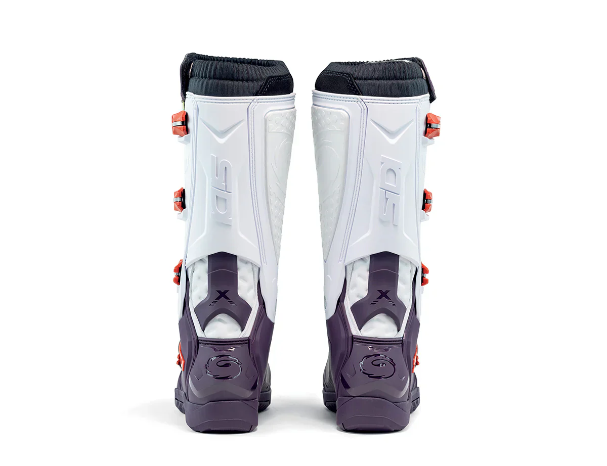 Sidi X-Power SC CE White Wine Motocross Boots - Image 6