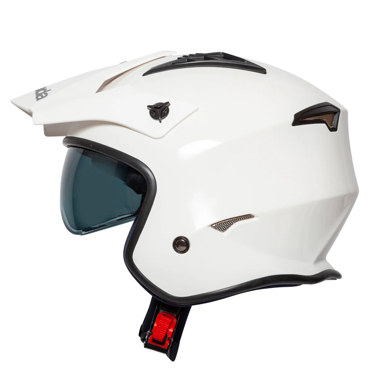 Spada Rock Trials Helmet White - Image 3