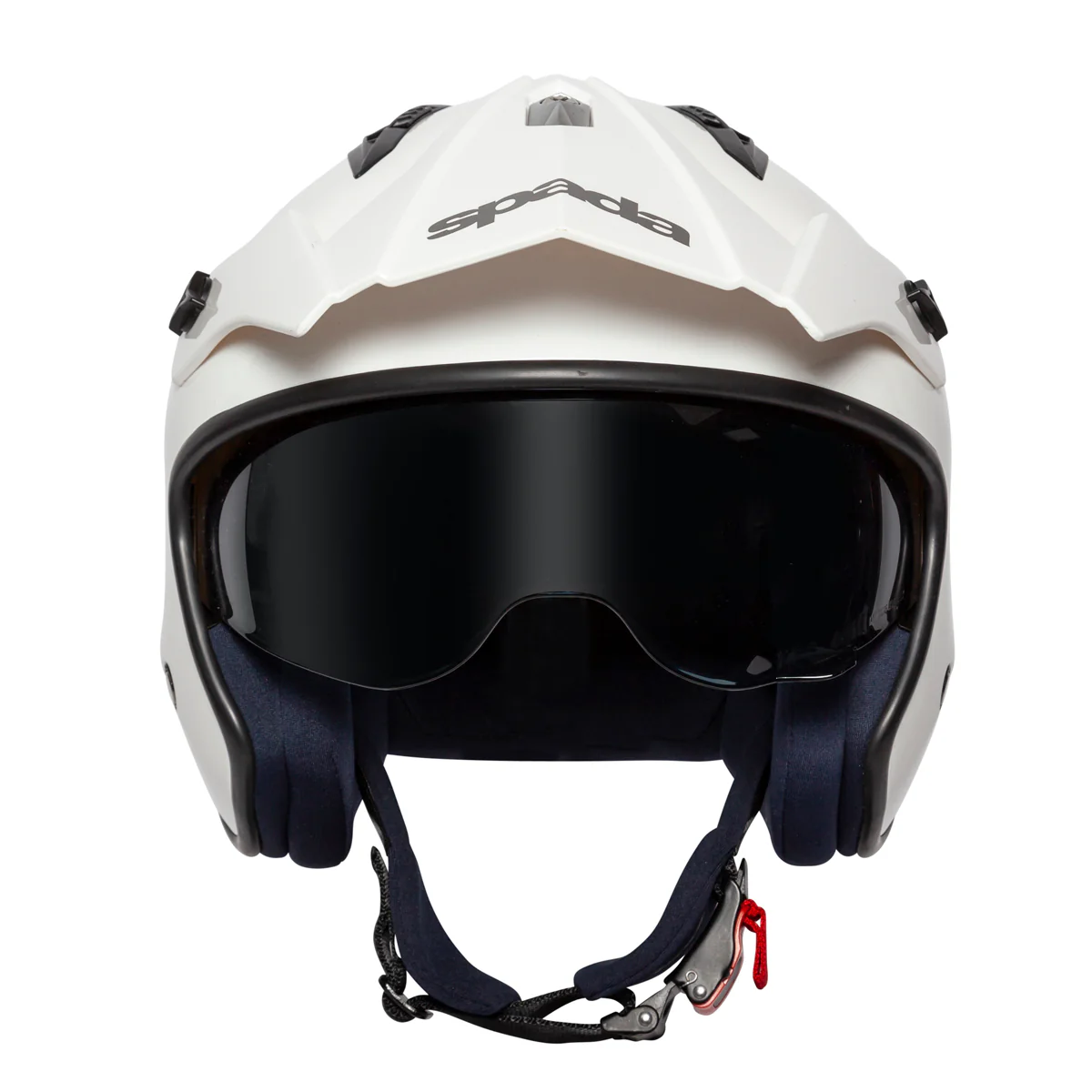 Spada Rock Trials Helmet White - Image 4