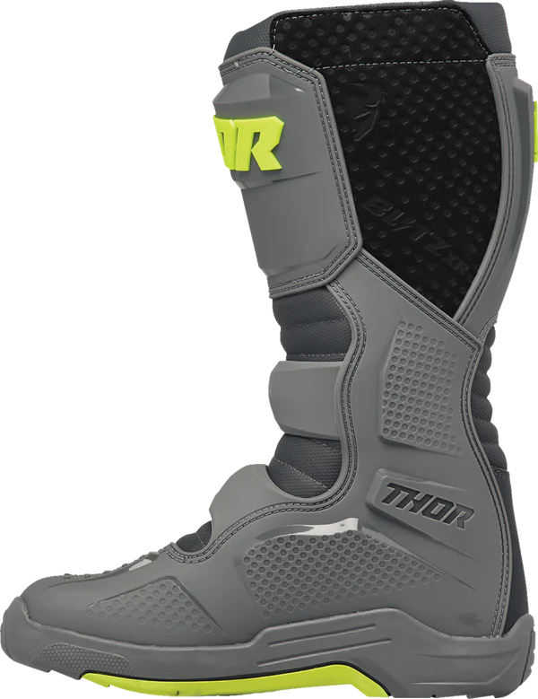 Thor Blitz XR Grey Charcoal Motocross Boots - Image 2