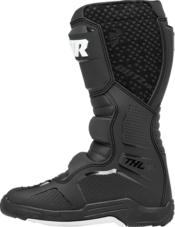 Thor Blitz XR Kids Youth Motocross Boots Black - Image 2