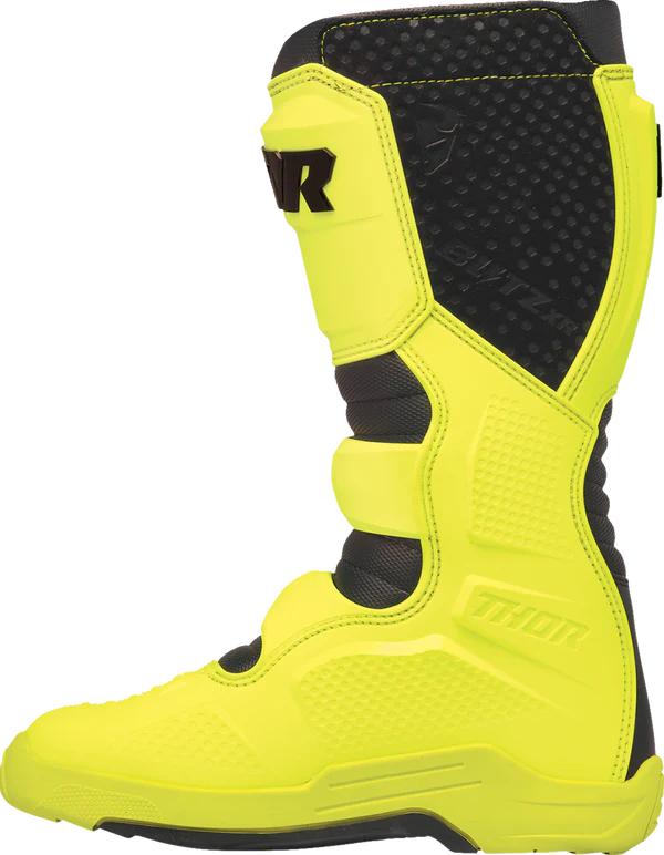 Thor Blitz XR Fluo Acid Black Motocross Boots - Image 3