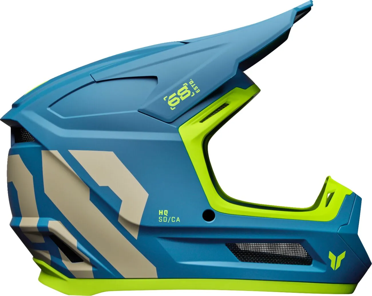 Thor Fleet Youth Helmet - Forge Blue - Image 5