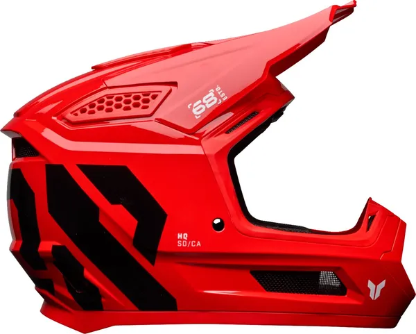 Thor Fleet Youth Helmet - Forge Red - Image 3