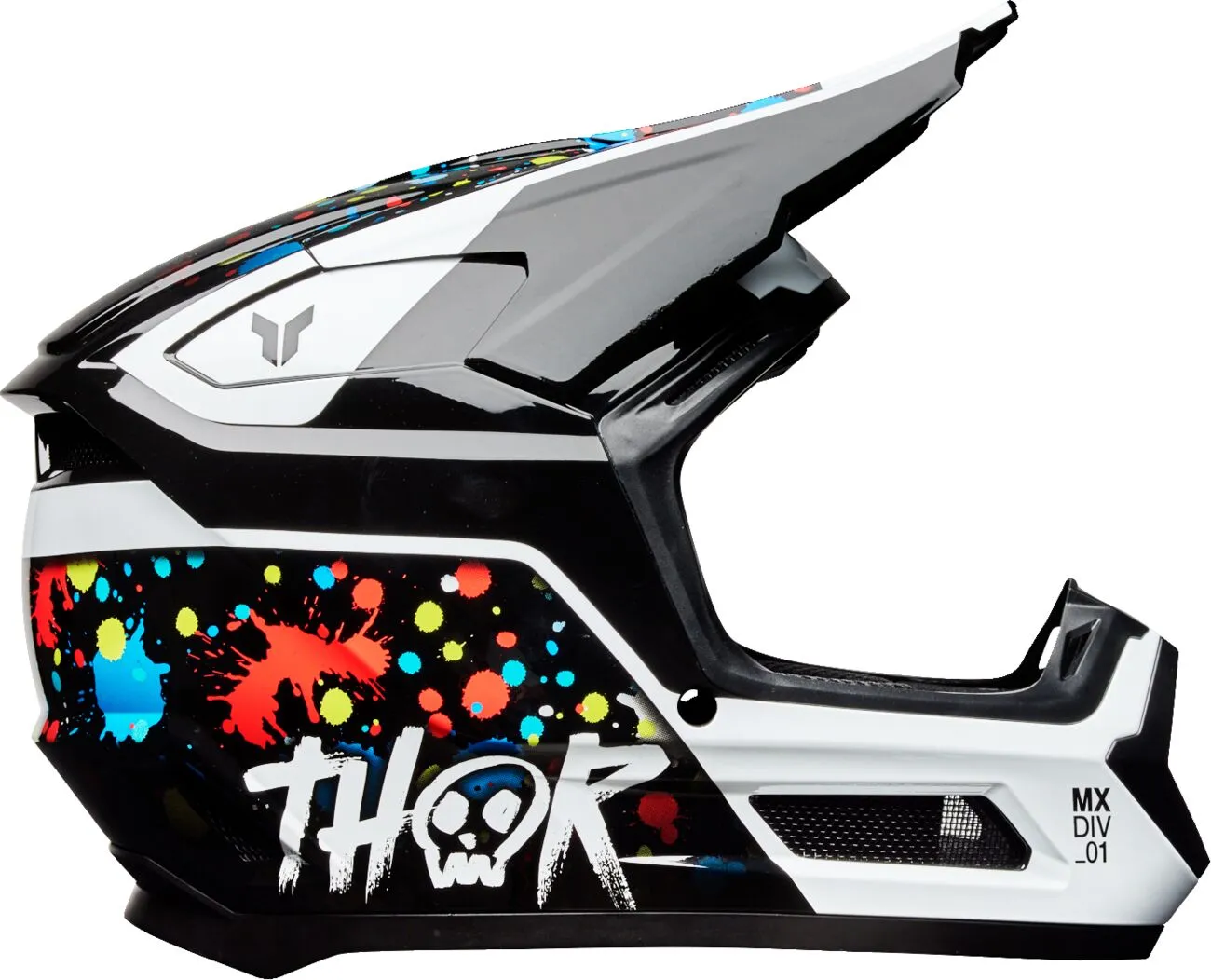 Thor Fleet Youth Helmet - Splat - Image 4