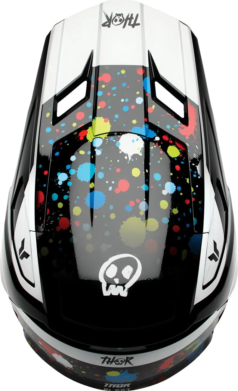 Thor Fleet Youth Helmet - Splat - Image 5