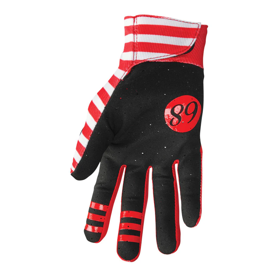 Thor Glove Mainstay Slice White Red - Image 3