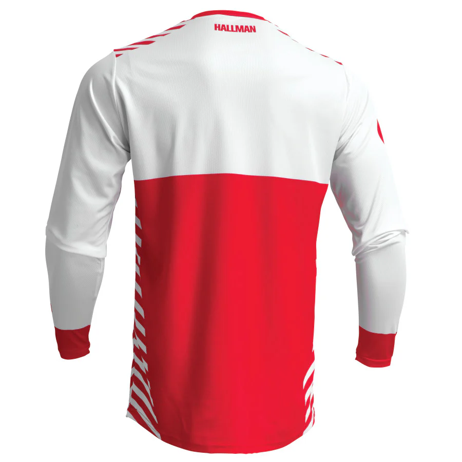 Thor Hallman Jersey Differ Slice White Red - Image 2