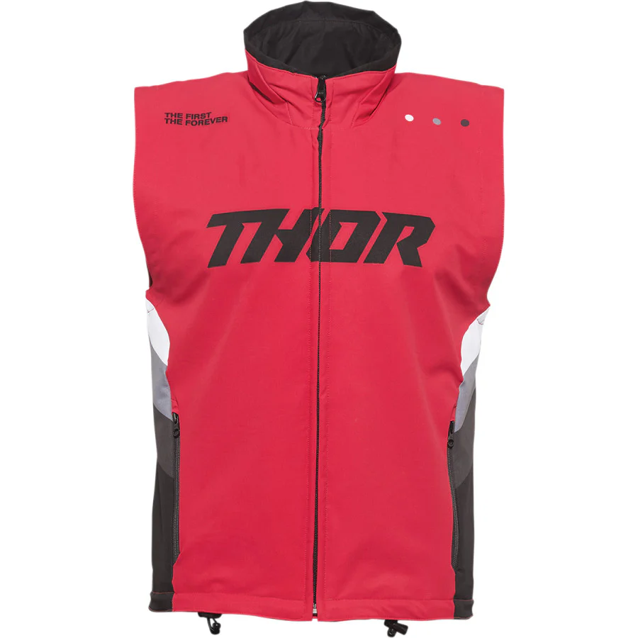 Thor Red Warm Up Motocross Race Vest