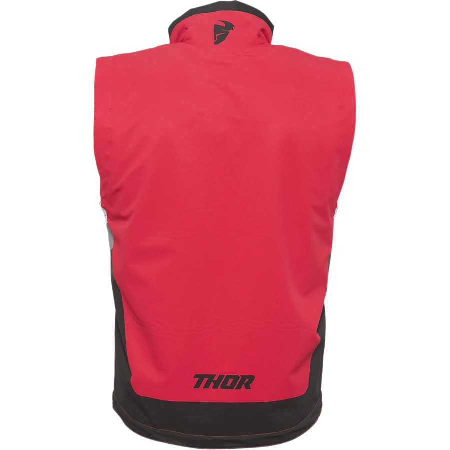 Thor Red Warm Up Motocross Race Vest - Image 2