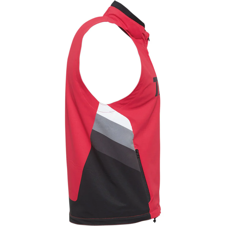 Thor Red Warm Up Motocross Race Vest - Image 3