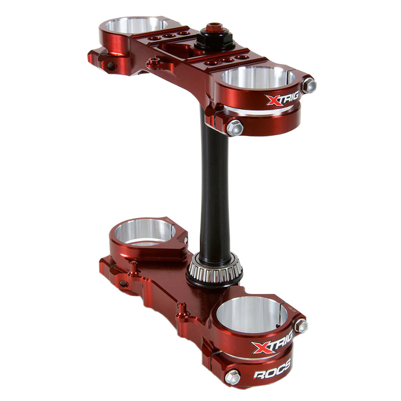 XTrig ROCS Tech Triple Clamp Set Husqvarna - Bronze